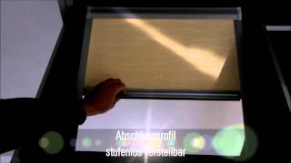 Bedienung Dachfensterrollo Comfort